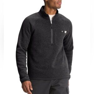 NWT New Men's Dark Gray THE NORTH FACE Men's Gordon Lyons 1/4 Zip Pullover XXL